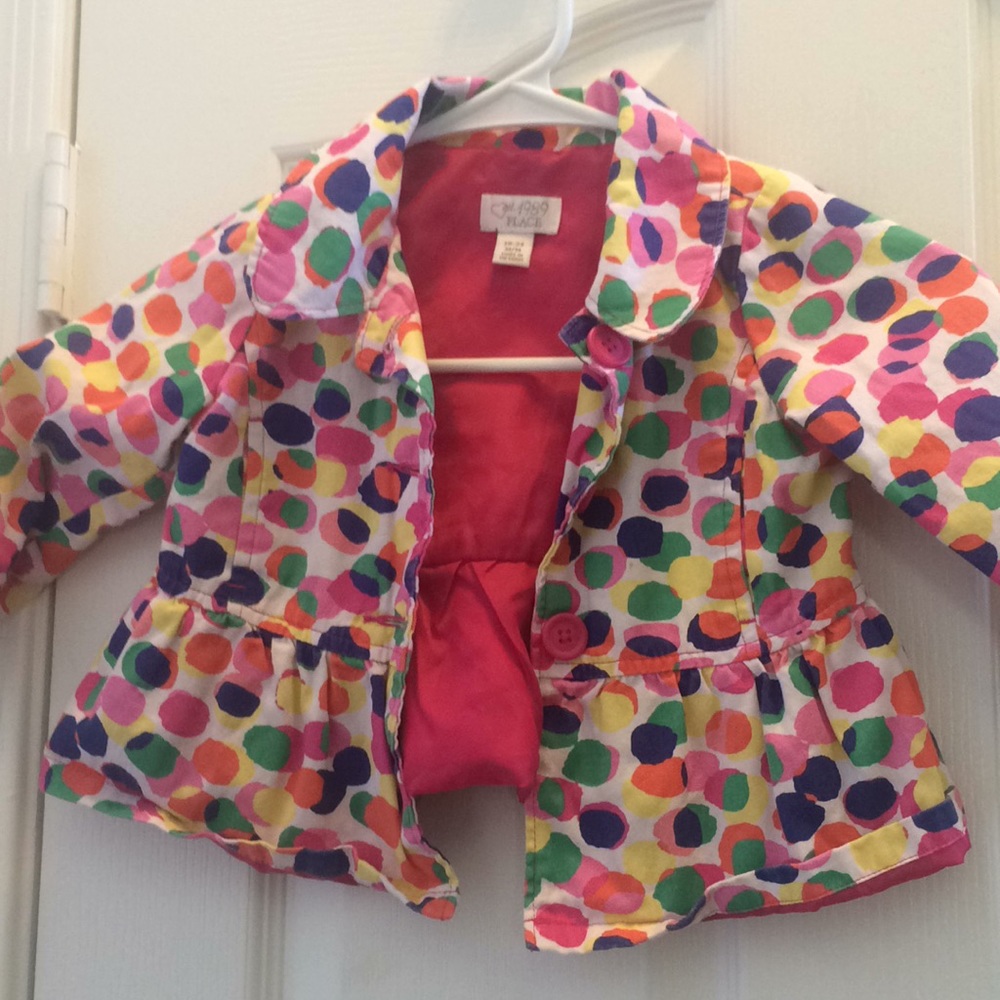 FINAL MARKDOWN 1989 place Little girls spring jacket 18-24 months